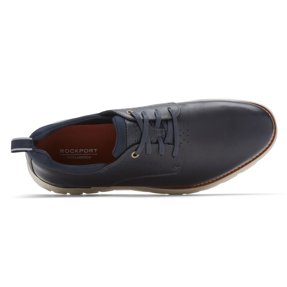 Oxfords Rockport Hombre Mexico - Total Motion Sport Plain Toe pornografías - EZCWO9651